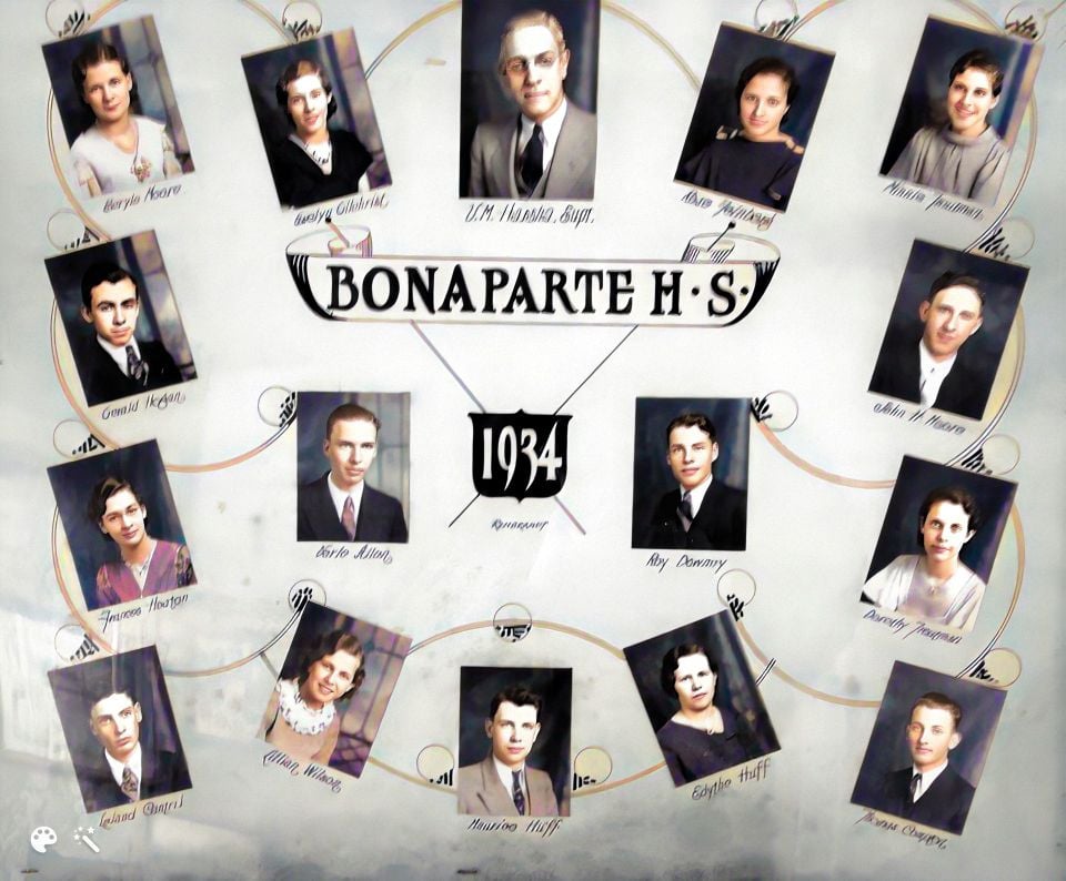 Bonaparte HS Class of 1934