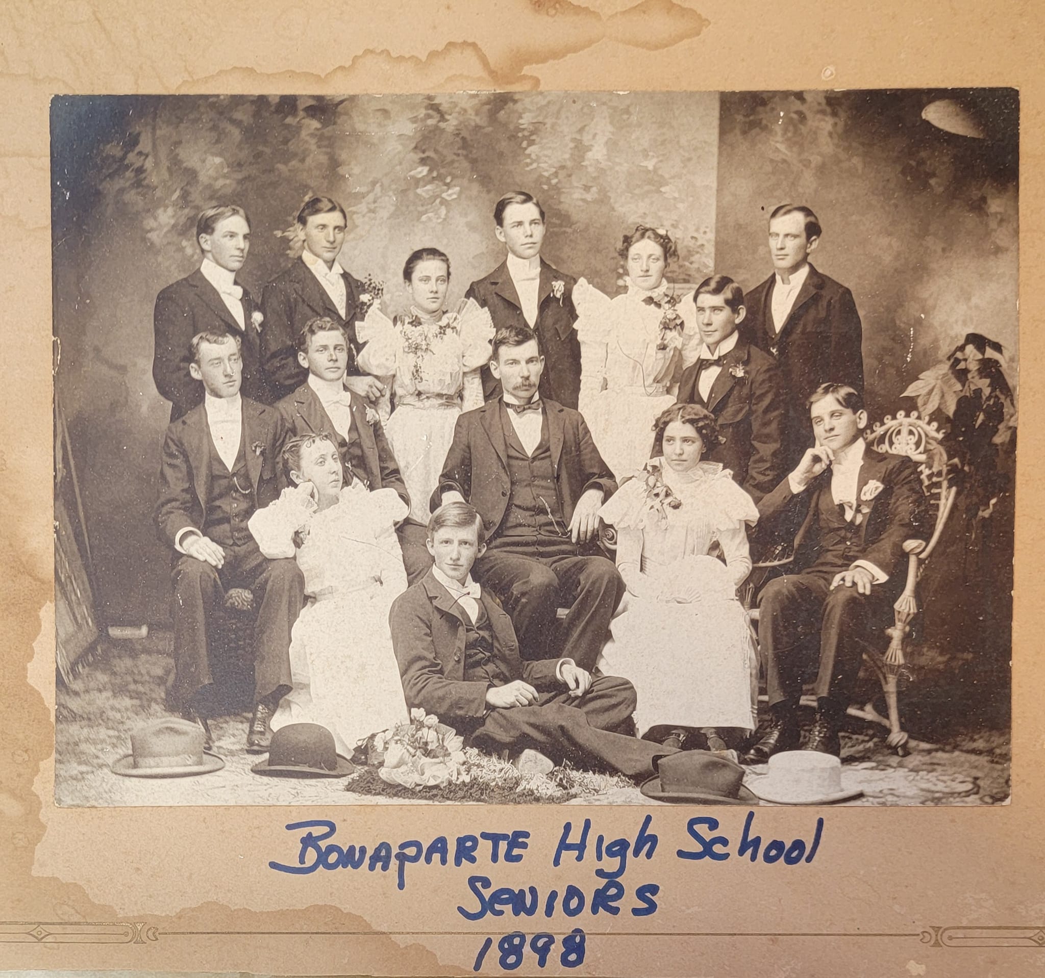 Bonaparte High School Class of 1898