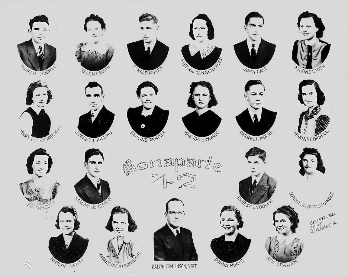 Bonaparte High School Class of 1942