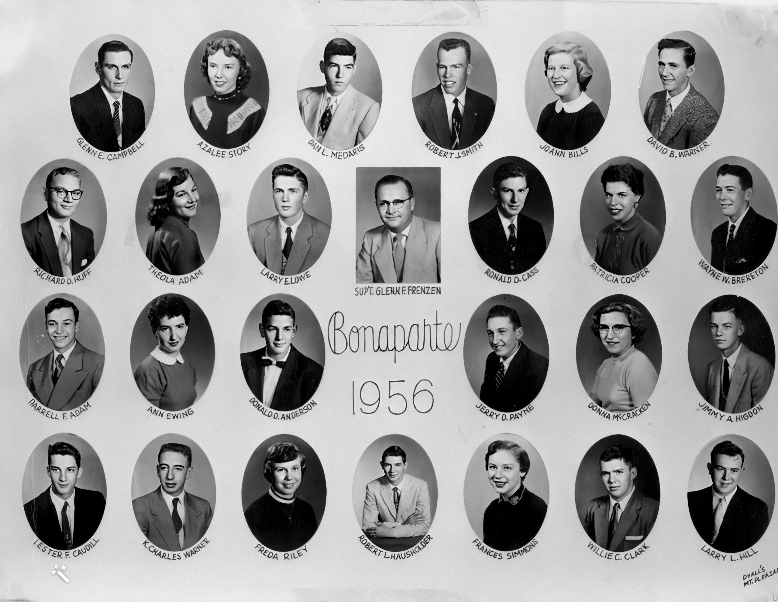 Bonaparte High School Class of 1956