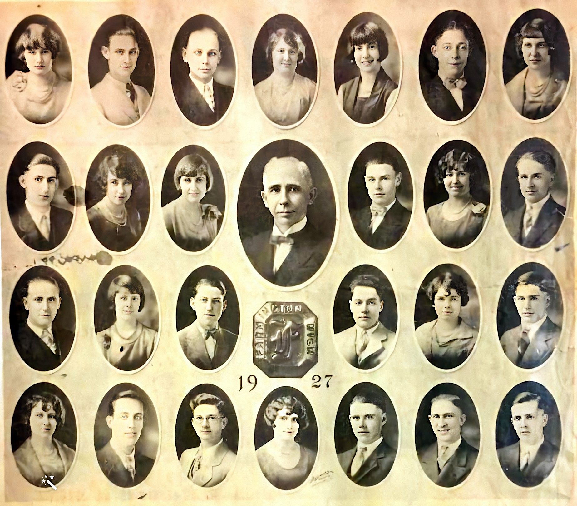 1927 Farmington Sr Class Photo 